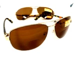 Lot Of 2 Borghese Aviator Tortoise Bifocal Sun Readers +1.50 Uva-uvb. Fixed Price $11.99.