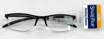 Fgx Foster Grant Spare Pair Paolo 2.00 Black Half-frame Reading Glasses New. Fixed Price $12.34.