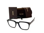 Tom Ford FT5626-B 001 Black / Blue Block Clear 53MM Eyeglasses TF5626. Fixed Price $179.45.
