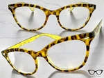 Classic Retro Cat Eye Reading Glasses Readers Leopard Cheetah Frame +1.75. Fixed Price $13.94.