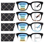 4 Pk Chofilord Progressive Multifocus Reading Glasses For Women Blue Light. Fixed Price $18.40.