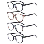 4 Pack Floral Design Reading Anti Blue Light Readers Stylish Eyeglasses. Fixed Price $21.26.