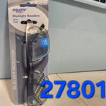 Equate Blue Readers Mens Miller Rectangular Spring Hinge Gun Metal +3.25 New. Fixed Price $5.99.