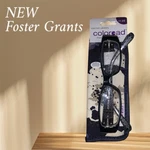 Foster Grant Coloread Fashion Reading Glasses W/ Case, +1.25. Fixed Price $10.00.
