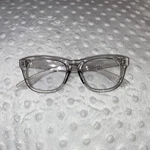 Zenni 124112 Smoke Translucent Gray Square Eyeglass Frames 50 20 142. Fixed Price $23.00.