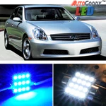 13 X Premium Blue Led Lights Interior Package Kit For 03-06 Infiniti G35 + Tool. Fixed Price $16.88.