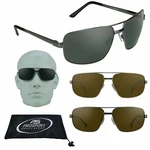 Mens Aviator Polarized Bifocal Sunglass Reader Spring Hinge Large Big Wide Fit. Fixed Price $40.99.