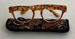 Icu Reading Glasses **new Never Used** 1.25/ Tortoise Frames Case. Fixed Price $9.44.