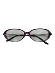 Zenni Women Eye Glasses And Case Transitional Purple Flexible Frame & Stems. Fixed Price $15.99.