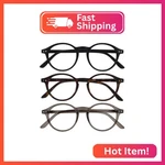Opulize Rey Reading Glasses For Women Men, Retro Round Frame With Spring Hinges,. Fixed Price $19.68.