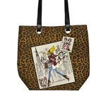 Chico's Chicos Leopard Tote Shopper Bag Jackie Jewel Limited Edition Nwt. Fixed Price $49.00.
