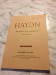 Haydn Missa Brevis Sti Joannis Deo Kleine Orgelmsesse Vocal Score 4653A. Fixed Price $17.99.