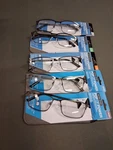 New 4 Pair Foster Grant Blue Light Lense Reading Glasses Assorted Sz Strength. Fixed Price $49.99.