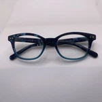 Kate Spade Reading Eyeglasses Frames Only Rebecca 49-19-140 +1.00 Black Blue 619. Fixed Price $24.87.