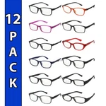 Womens Reading Glasses 12 Pack Bulk Readers Assorted Colors And Frames. Fixed Price $19.95.