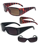 Ladies Bling Rhinestones Bifocal Reading Sunglasses Readers RE68. Fixed Price $13.95.