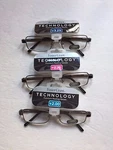Foster Grant Technology Reading Glasses-with Carbon Fiber Temple Inlay. Fixed Price $13.99.