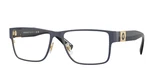 New Versace Reading Glasses Mod. 1274 1468 57-17 140 Blue & Gold Frames Readers. Fixed Price $249.99.