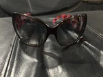 Dolce & Gabbana Black Pink Red Dg Rhinestone Logo Sunglasses 4033-B. Fixed Price $190.00.