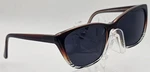 Valerie Spencer 9453 Brown Stripe Cat Eye Sunglasses 54-14-140 Tortoise E4. Fixed Price $23.99.