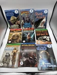 Star Wars Indiana Jones Shark Books World Of Reading Dk Readers Levels 1-3 Lot 9. Fixed Price $13.59.