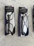 Sav Sportex Reading Glasses Black, Unisex, 3.00 Diophragm With Case. Fixed Price $9.99.