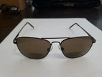 Solara Sunglasses Caloptix Brown 57-16 142 2.5X Readers Flex Hinge Arms A22. Fixed Price $7.50.