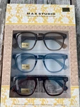 Nib Max Studio Premium 3-PACK Reading Glasses Readers +1.50 Authentic. Fixed Price $33.90.