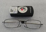 Foster Grant Microvision Folding Reader +2.00 Gideon Black With Case. Fixed Price $18.88.