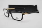 New Oakley OX8050-1455 Pitchman Black Gold Authentic Eyeglasses 55-18. Fixed Price $225.25.