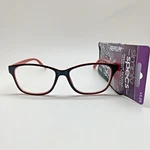 D154 Simply Specs Foster Grant Kinsey Red +1.25 Reading Glasses Readers. Fixed Price $9.95.