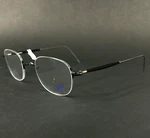 Montana Eyeglasses Frames M645 Col 0100 Black Silver Round Full Rim 46-25-145. Fixed Price $49.91.