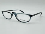 Montblanc Blue / Turquoise Composite Oval Eyeglasses New 100% Genuine $470. Fixed Price $225.00.