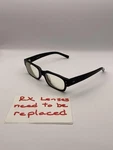 See Eyewear 9700 Black Rectangle Optical Frame 50-20-140 Lenses Needed. Fixed Price $42.95.