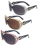 Bifocal Reading Sunglasses Rhinestones Women Power Tint Uv Protection. Fixed Price $13.99.