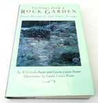 First Printing Cuttings From Rock Garden Plant Portraits Foster Hardcover Book. Fixed Price $15.20.