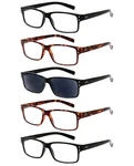 Norperwis Reading Glasses 5 Pairs Quality Readers Spring Hinge Ob. 78. Fixed Price $14.00.