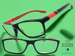 Sleek Contemporary Modern Sporty Reading Eye Glasses Readers Black Frame +1.50. Fixed Price $13.01.