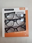 Design Optics By Foster Grant Fashion Cateye 811 Reading Glasses 3 Pk +1.25. Fixed Price $10.39.