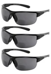 Yogo Vision Bifocal Sports Sunglasses Mens Wrap Around Half Rim. Fixed Price $17.99.