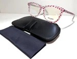Yves Saint Laurent SL168/F 006 Red Stars On Silver Authentic Eyeglasses 53-18. Fixed Price $137.50.