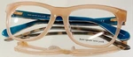 Kate Spade New York Jackalyn Fwm Eyeglasses Nude/tortoise Plastic 50-18-140. Fixed Price $69.00.
