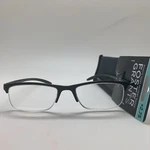 Foster Grant Paolo Blk Readers 2.75 Black Half Rim Reading Glasses. Fixed Price $9.95.