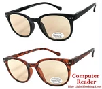Round Computer Glasses Anti Uv Reflective Blue Light Ray Readers For & Women. Fixed Price $13.99.