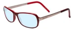 Porsche P8207-B Cateye Multi-focus Blue Light Glasses Red Gun Metal Silver 53 Mm. Fixed Price $309.95.
