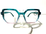 New Jimmy Crystal Womens Reading Glasses 958 2.00 Green Swarovski. Fixed Price $33.96.