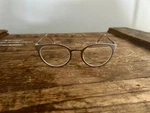 Eyebobs Jim Dandy 600 90 Gray Silver Frames Eyeglasses. Fixed Price $30.00.