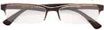 Foster Grant Men's Pete Brn Brown 1.50 Rectangular Reading Glasses (nc) 12Z. Fixed Price $10.75.