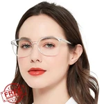 Mare Azzuro Clear Readers Women Square Blb Computer Glasses 1.25. Fixed Price $34.99.