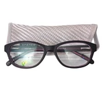 Foster Grant Zera Blk HD1014 Black Pink Oval Reading Glasses +2.75 With Case. Fixed Price $19.00.